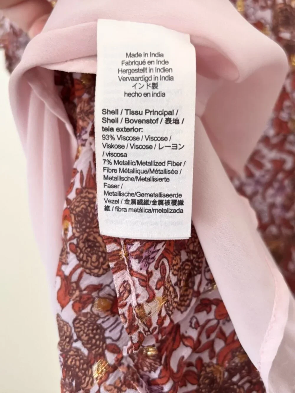 J Crew Collection Open-back Metallic Clip-dot Dress Bouquet Floral